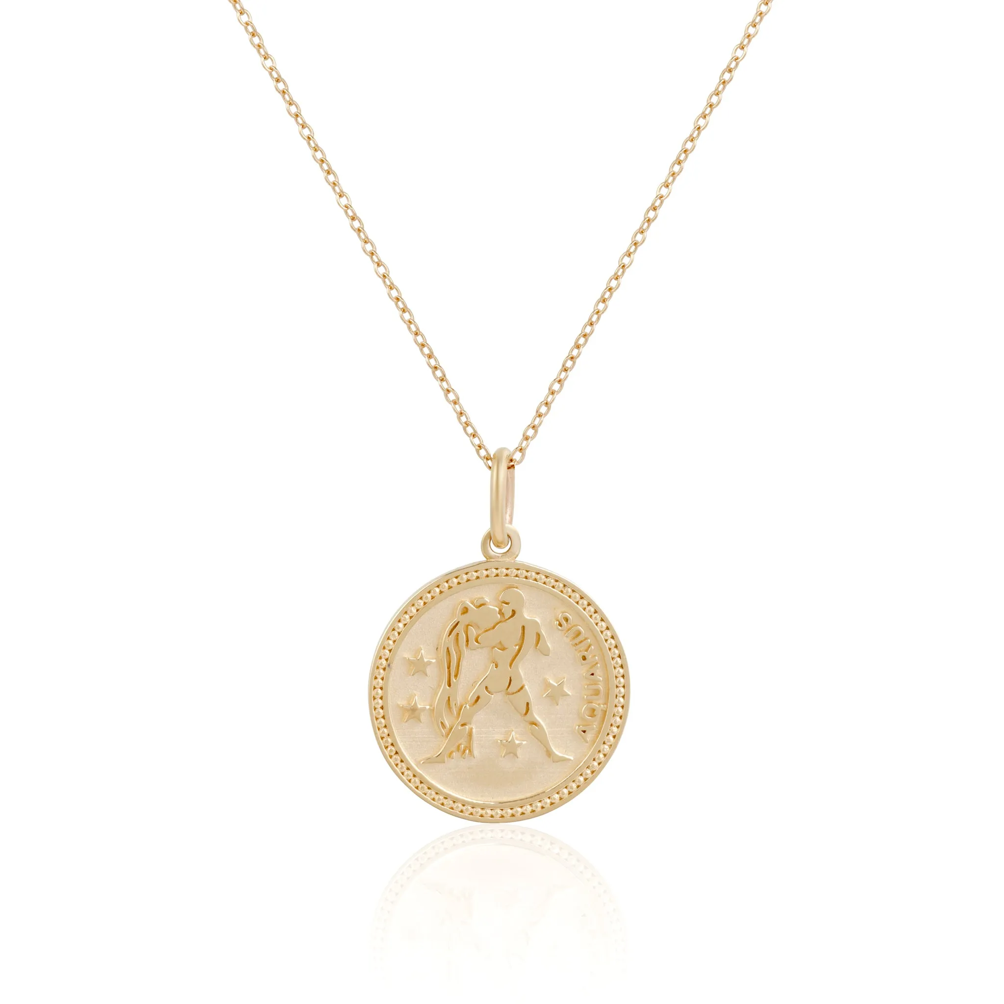 14k Fine Zodiac Necklace