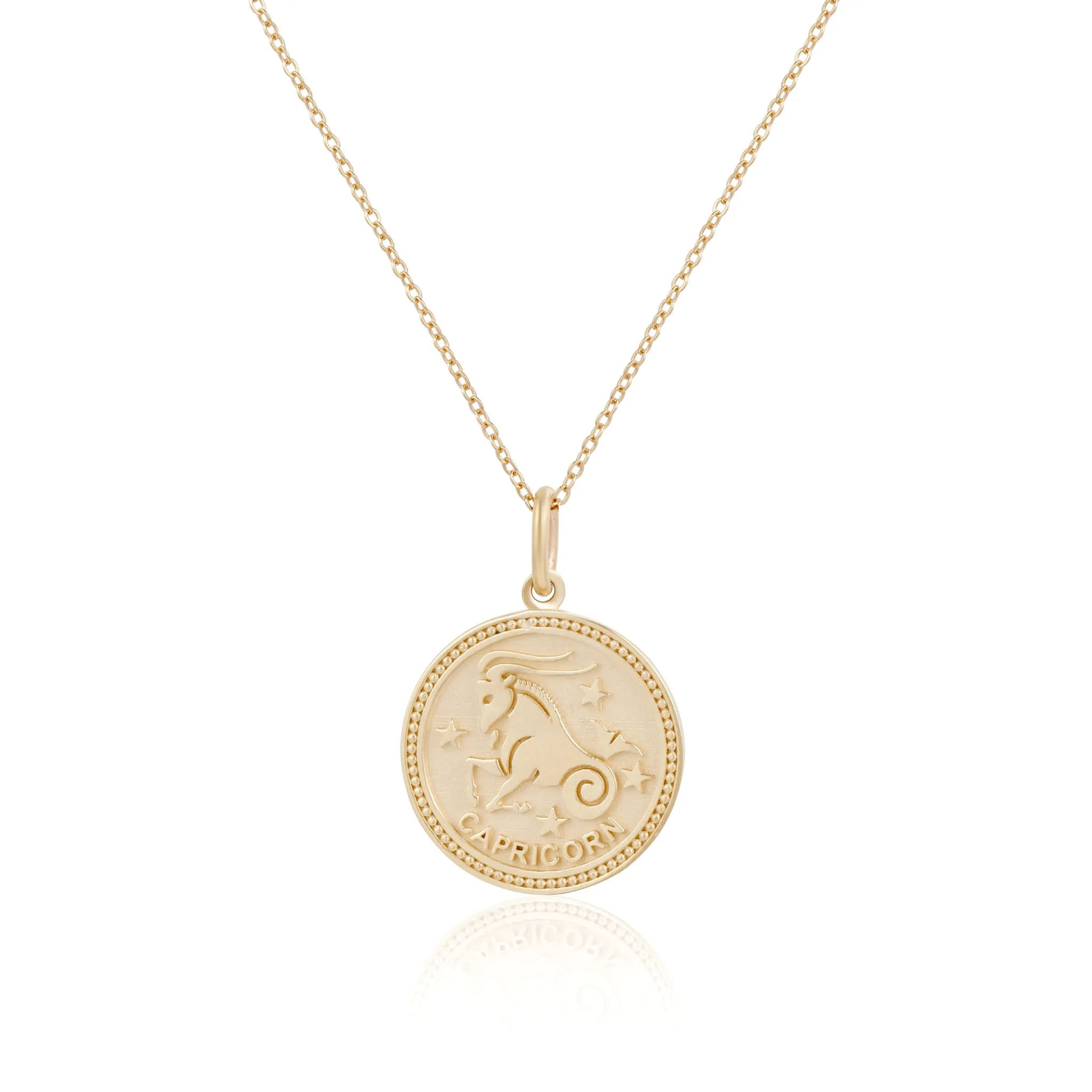 14k Fine Zodiac Necklace