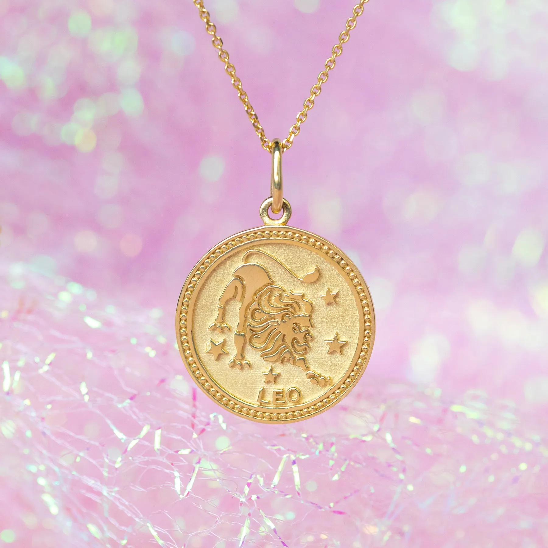 14k Fine Zodiac Necklace