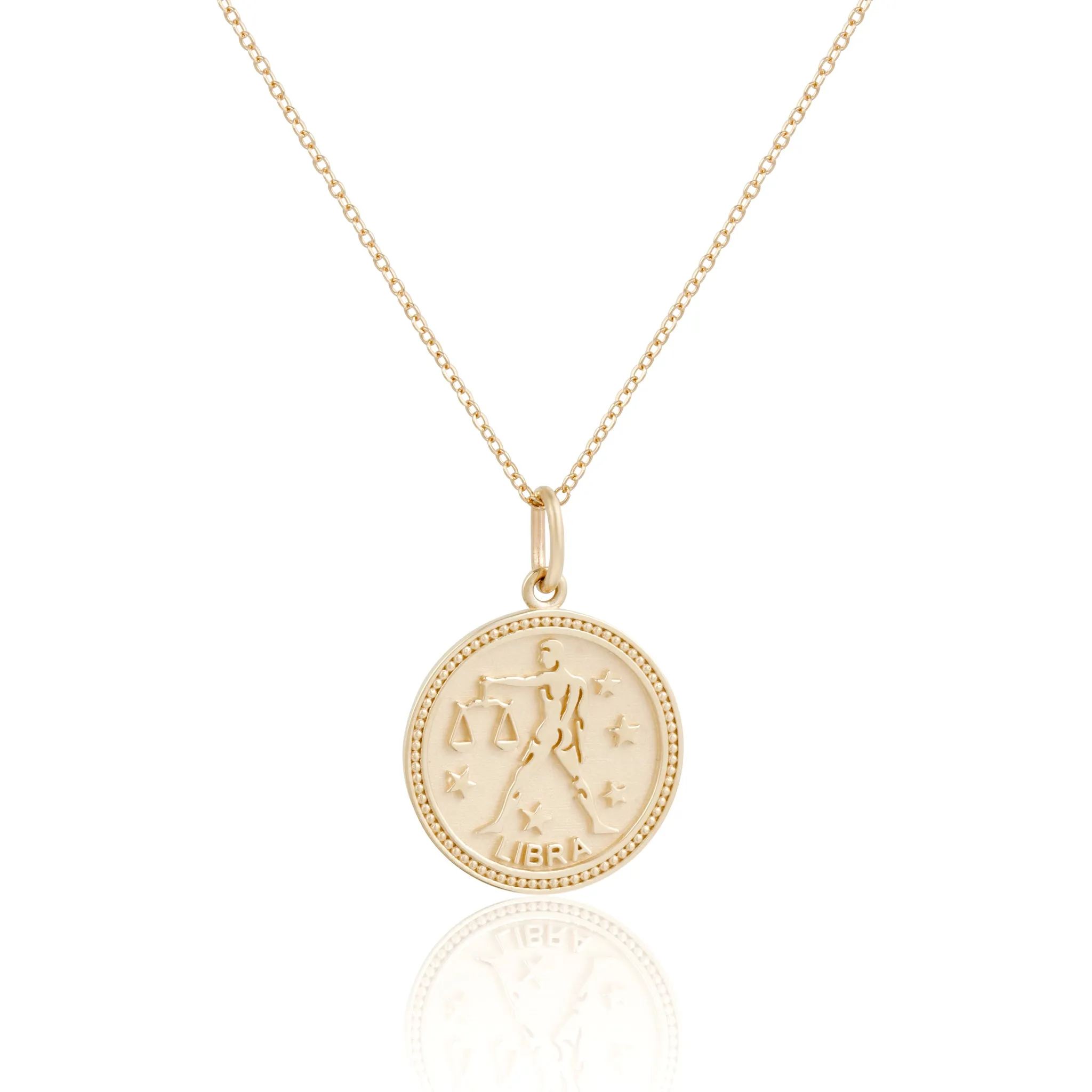 14k Fine Zodiac Necklace