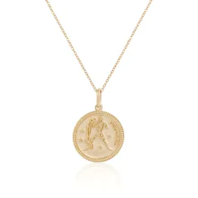 14k Fine Zodiac Necklace