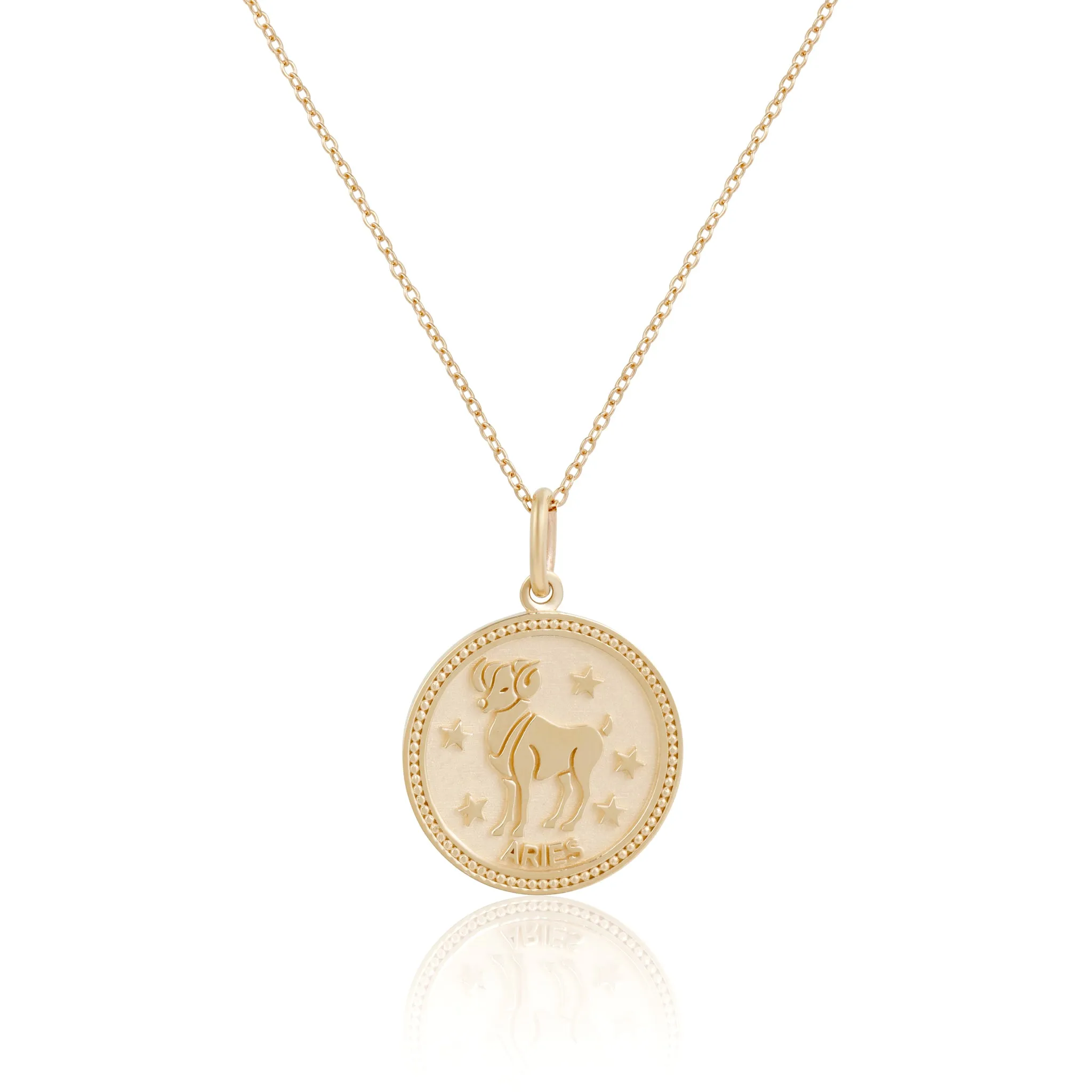 14k Fine Zodiac Necklace