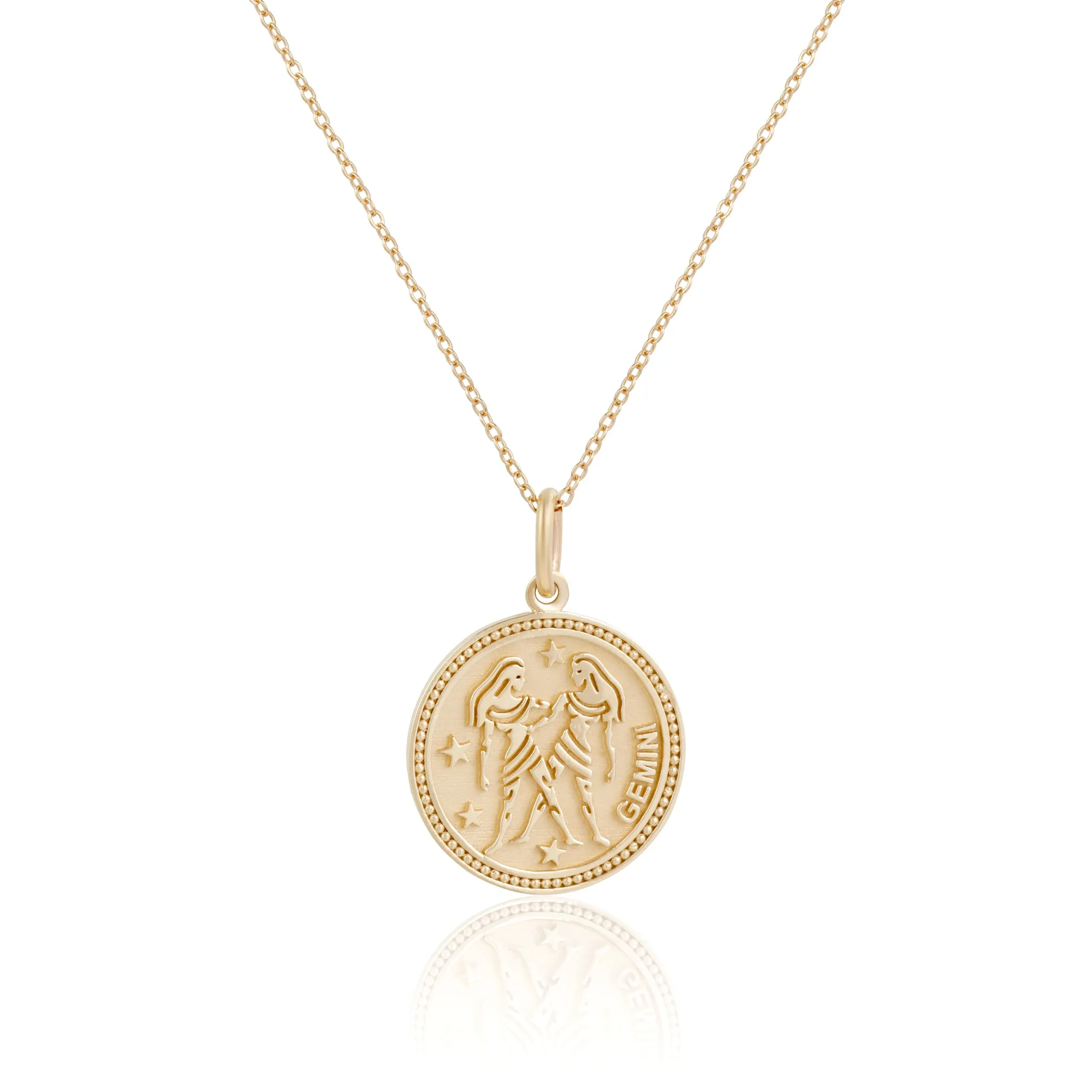 14k Fine Zodiac Necklace