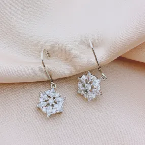 925 Silver CZ Drop Dangle Earring