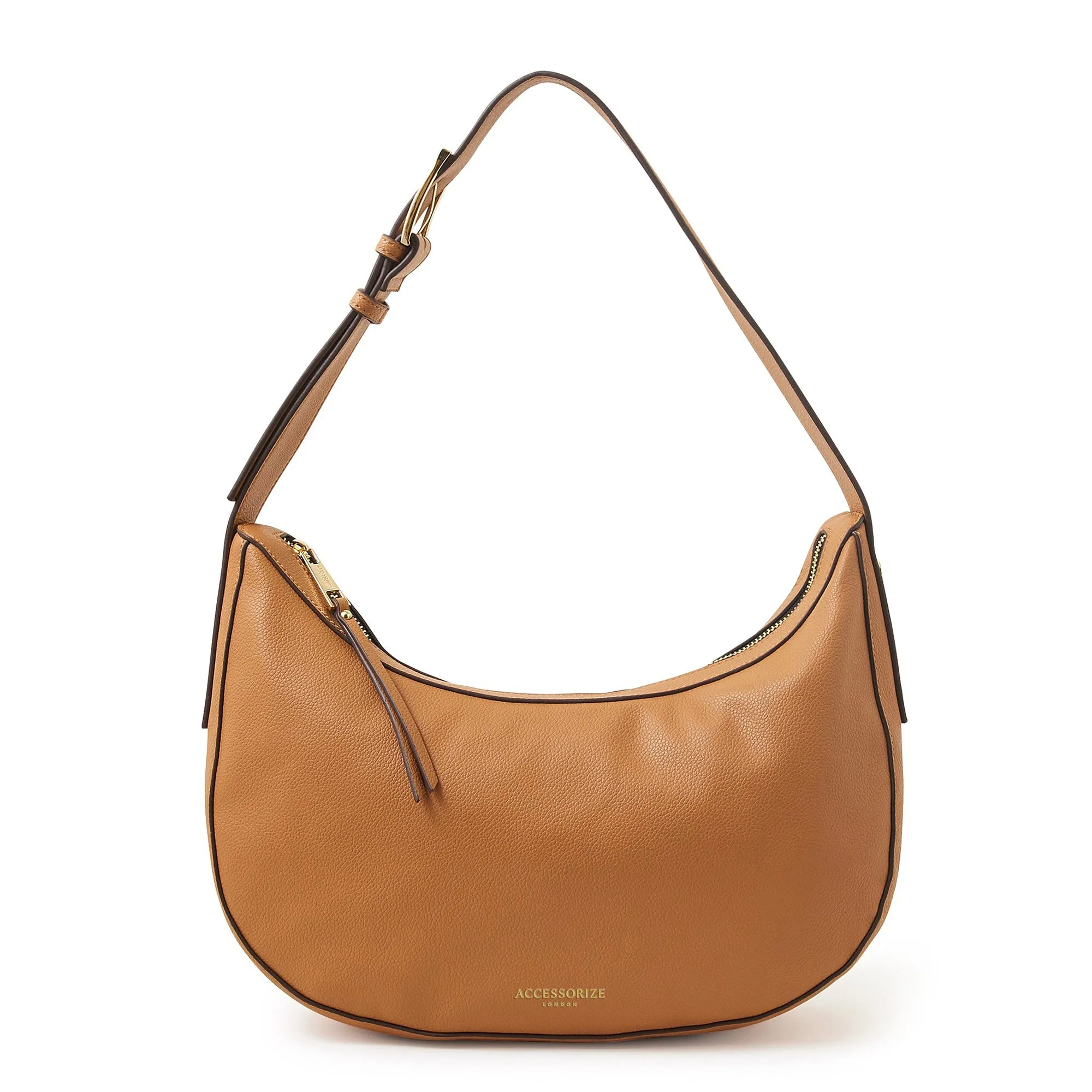 Accessorize London Tan Scoop Shoulder Bag