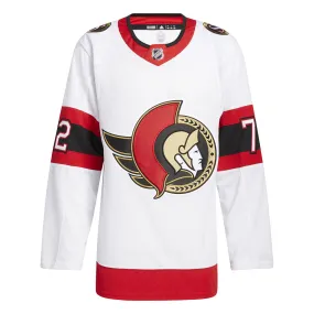 adidas - Men's Ottawa Senators Authentic Thomas Chabot Away Jersey (HZ9791)