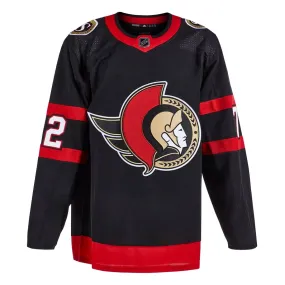 adidas - Men's Ottawa Senators Authentic Thomas Chabot Home Jersey (HB6658)