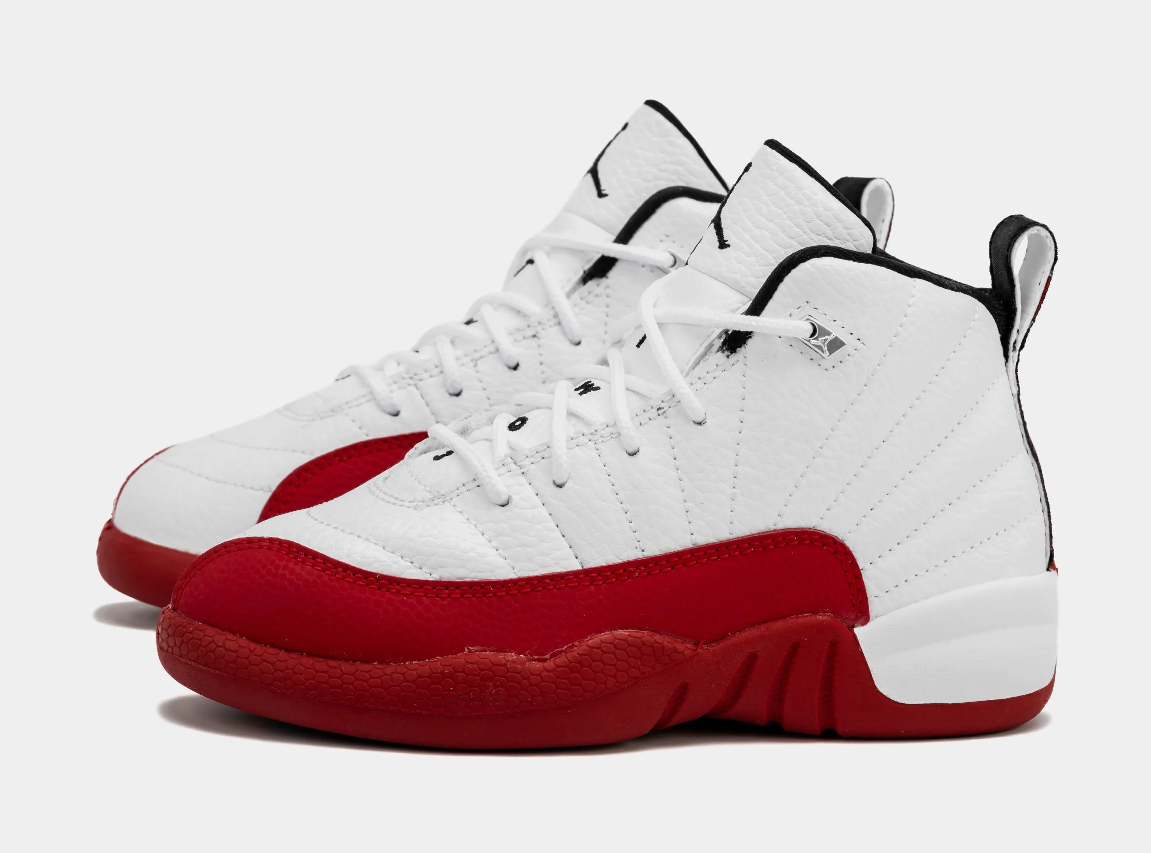 Air Jordan 12 Retro Cherry Preschool Lifestyle Shoes (Cherry/White)