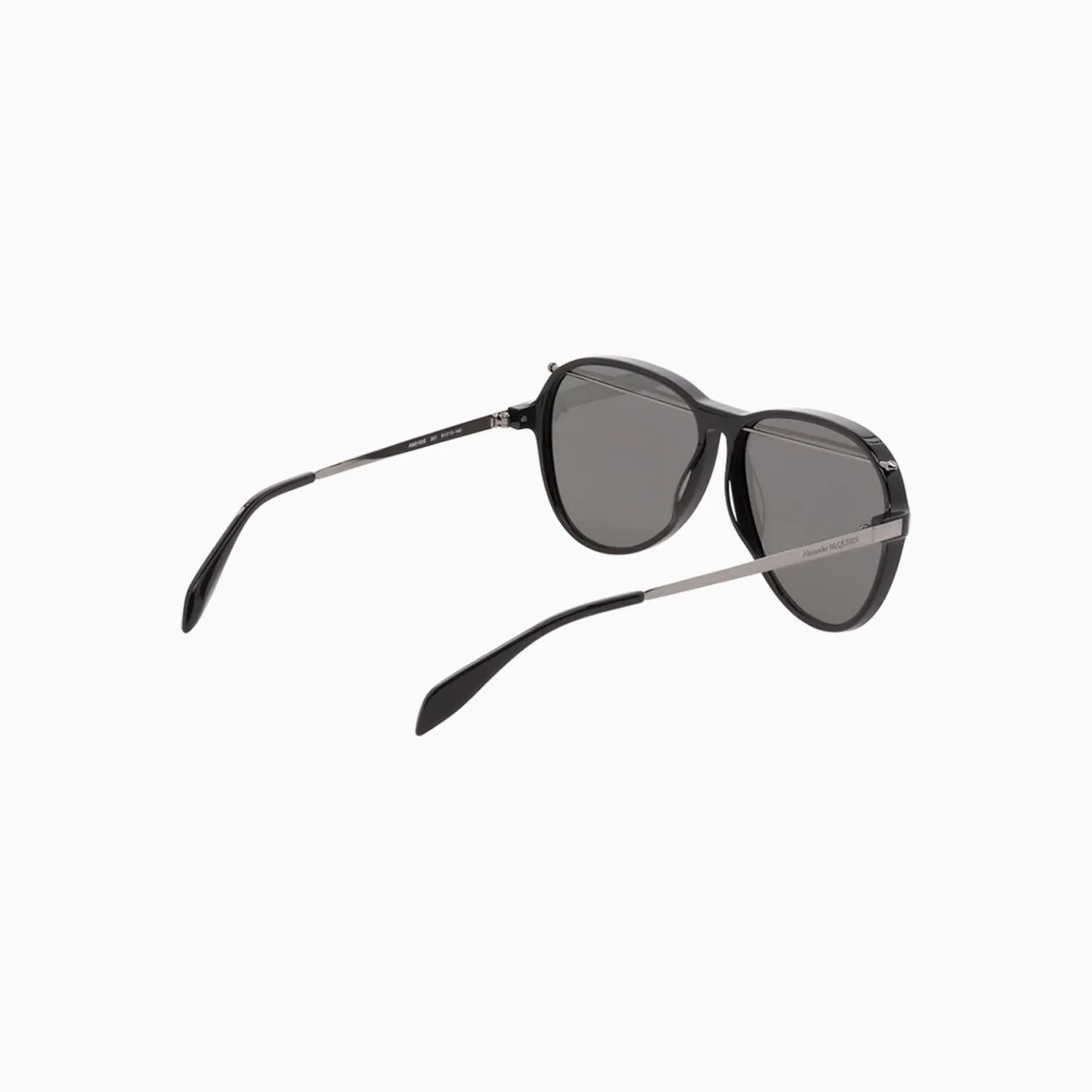 Alexander Mcqueen Black Acetate Sunglasses