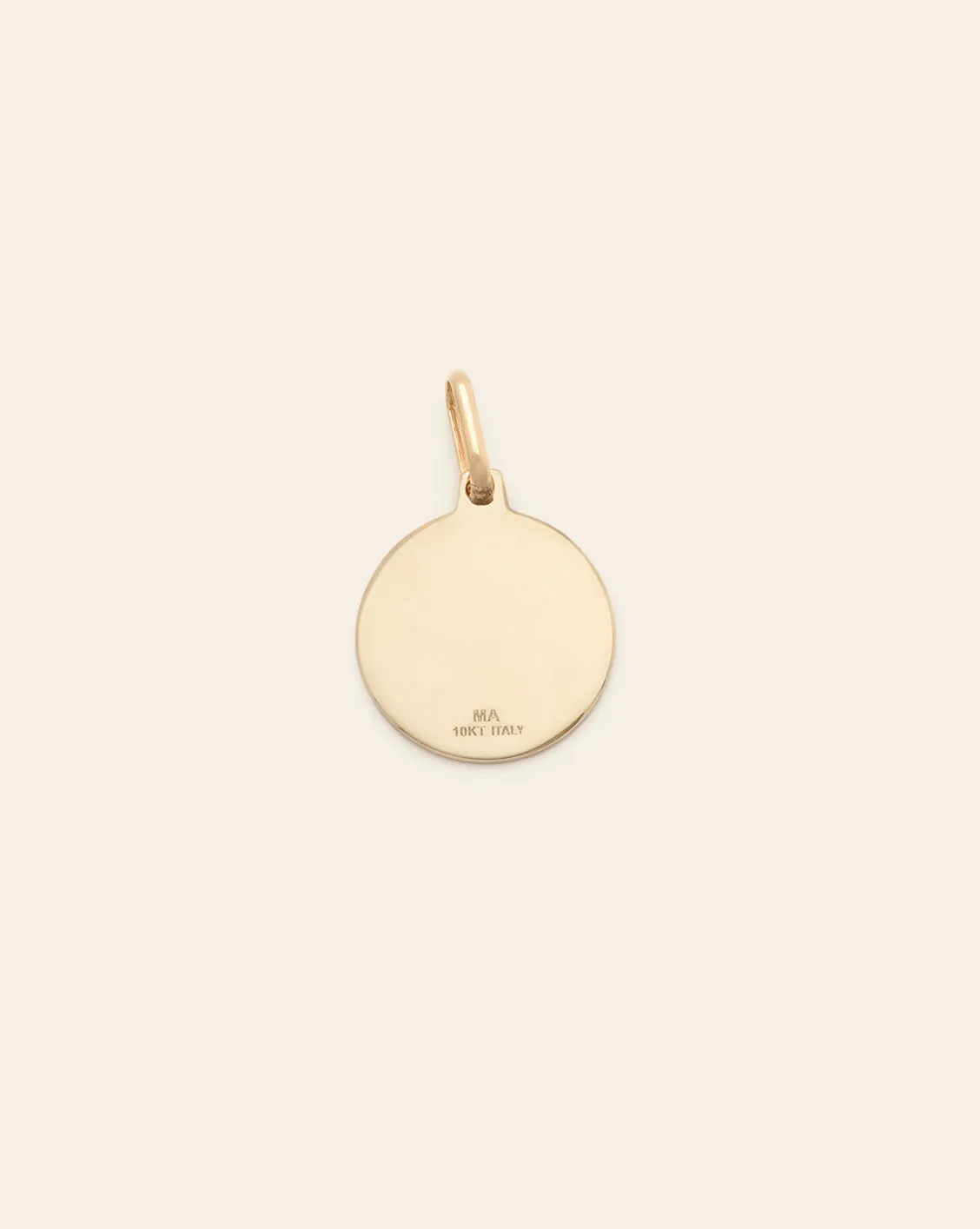 Angel Medallion - 10k Solid Gold