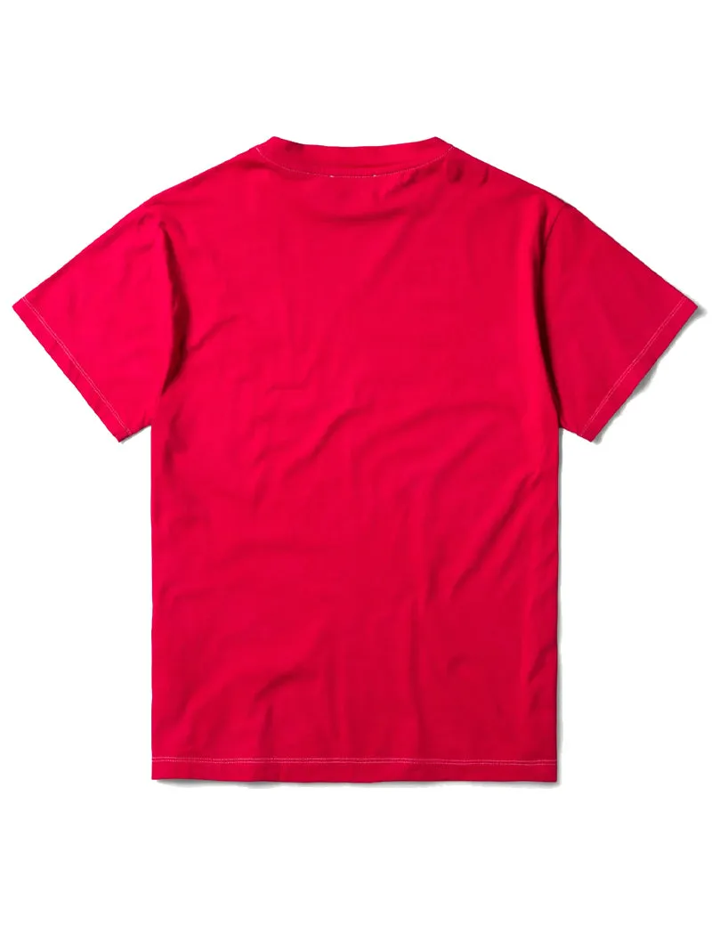 Aries Womens J'Adoro Aries SS Tee Baby Red