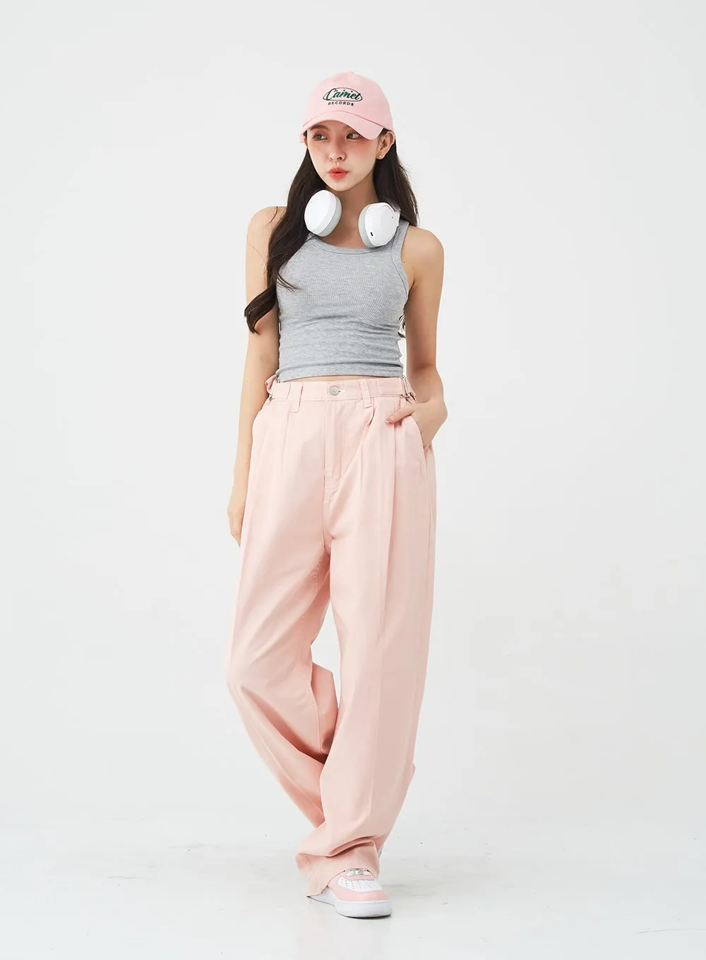 Basic Cropped Sleeveless Top BG10