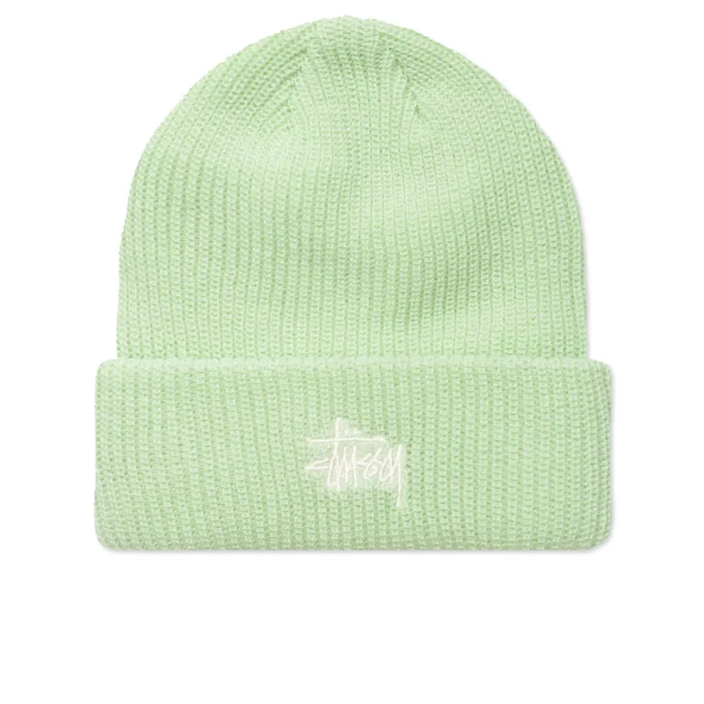 Basic Cuff Beanie - Limelight