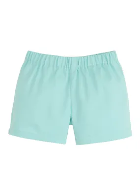 Basic Short - Aqua Twill