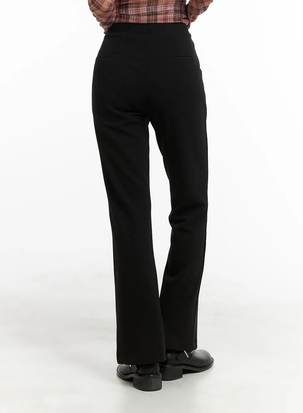 Basic Straight Trousers OM426