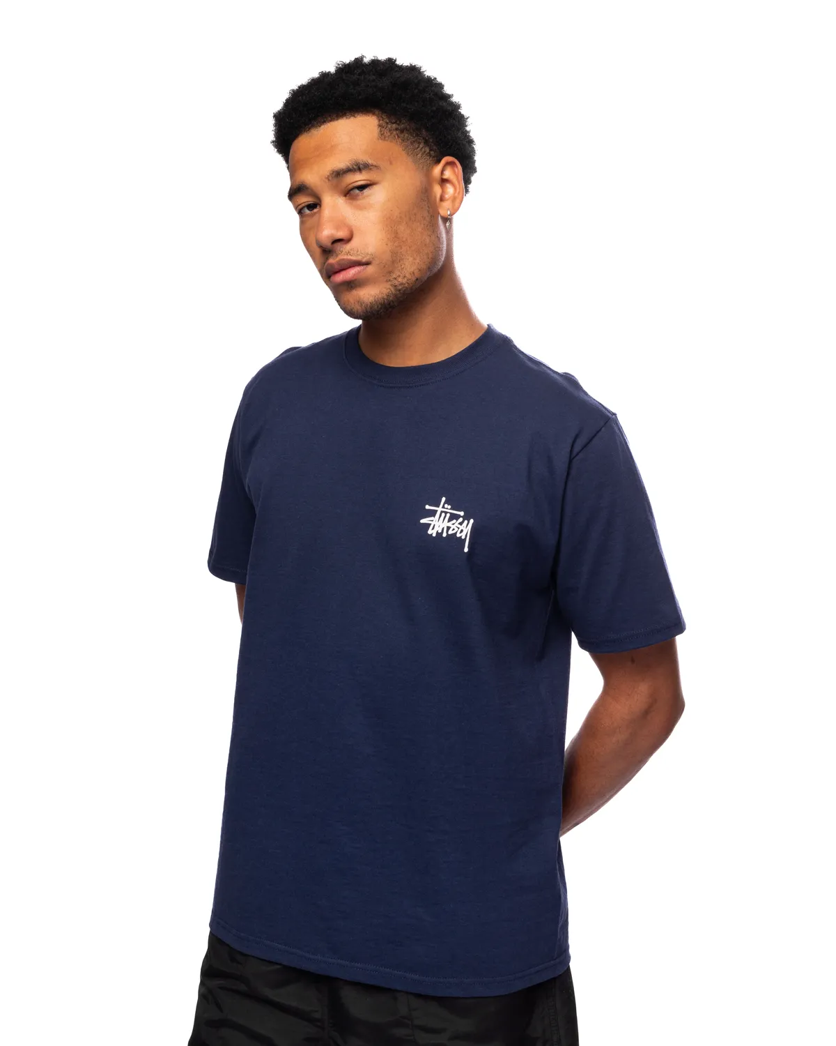 Basic Stussy Tee Navy