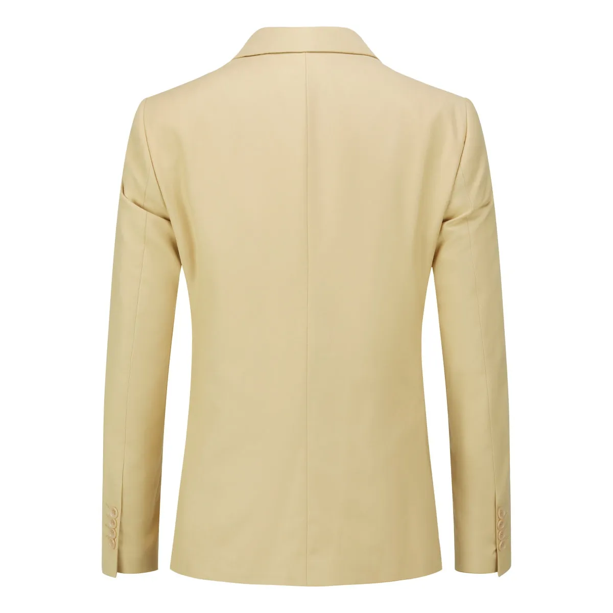 Beige Stylish Blazer One Button Casual Blazer