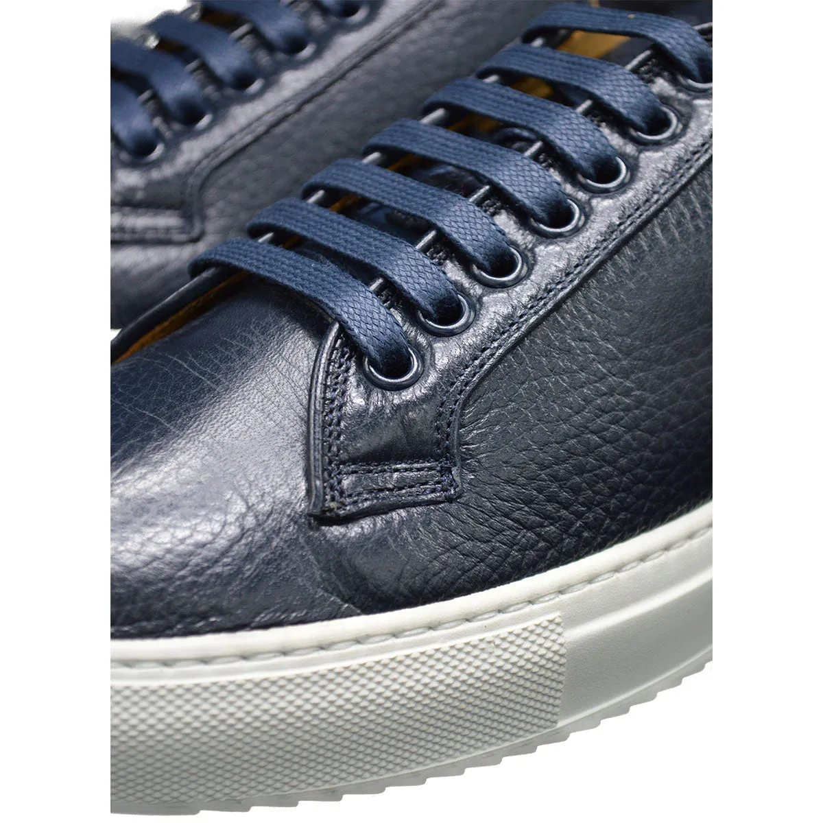 Berwick 1707 Trainer (D571) - Dark Blue Deerskin