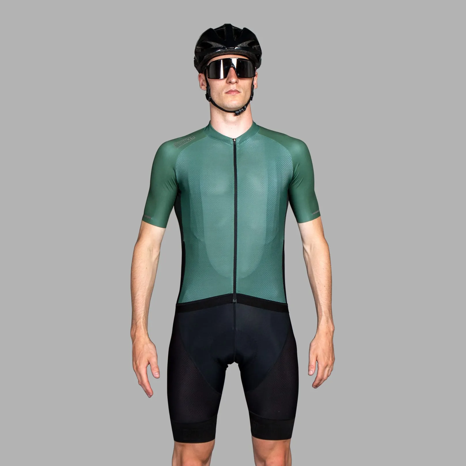 Bioracer Men's Sprinter ColdBlack Jersey - Olive