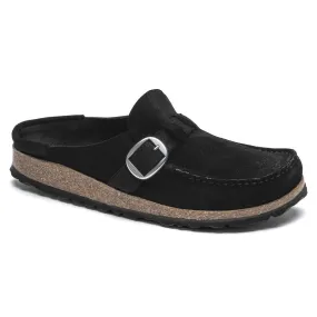 Birkenstock Women's Buckley - Black Suede Leather