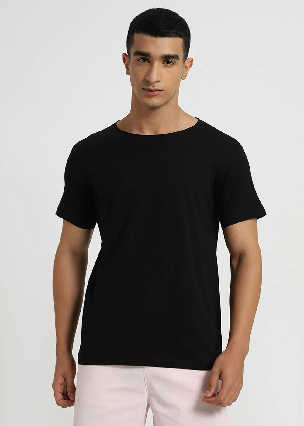 Black Crew neck T-shirt