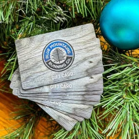 Blue Mountains Running Company Gift Card $150.00