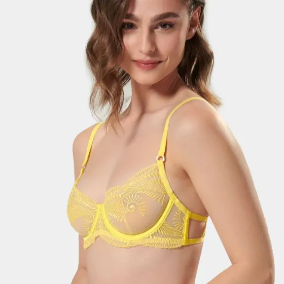 Bluebella Rafaela Bra in Yellow Iris 41998