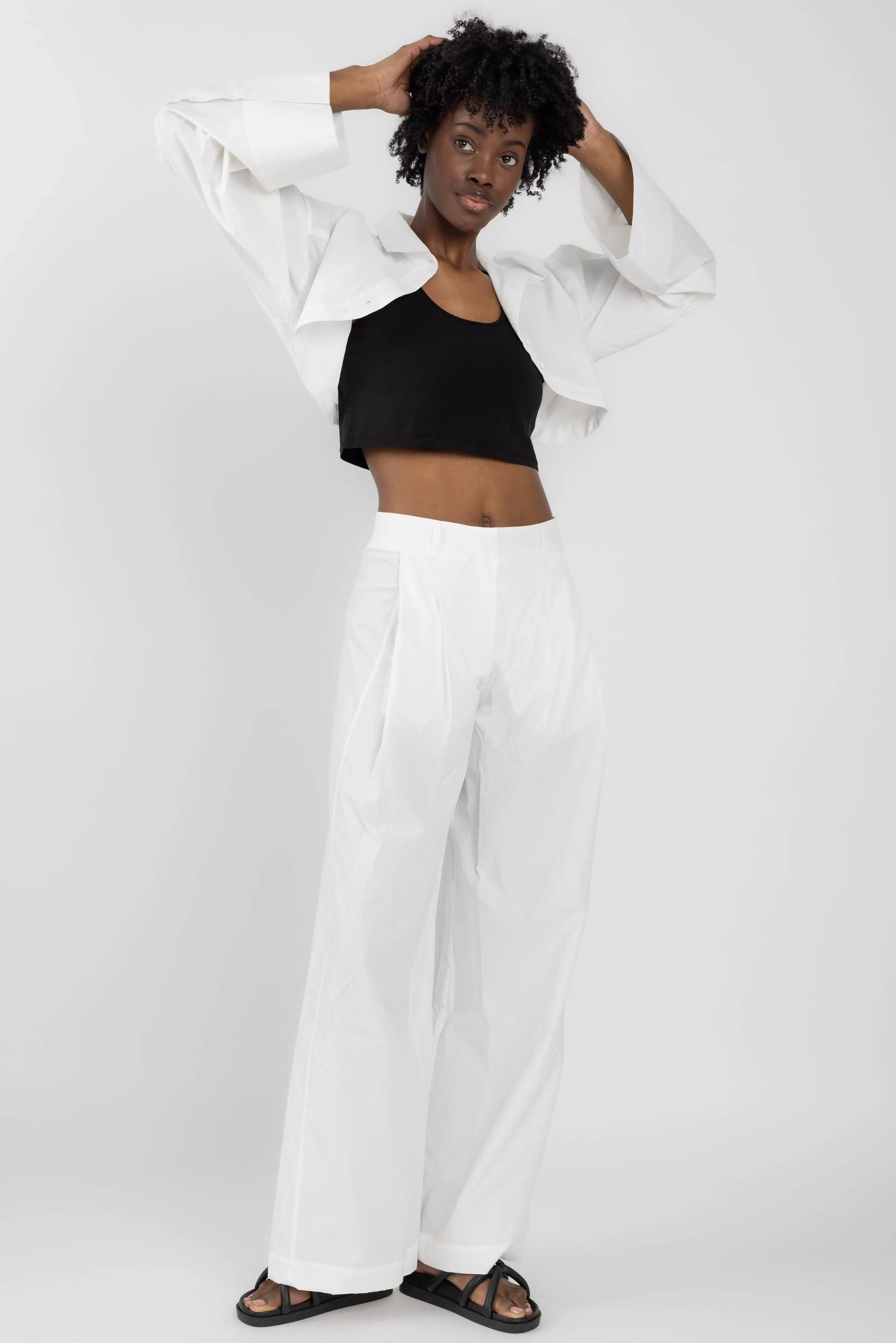 Bolero Shirt in White