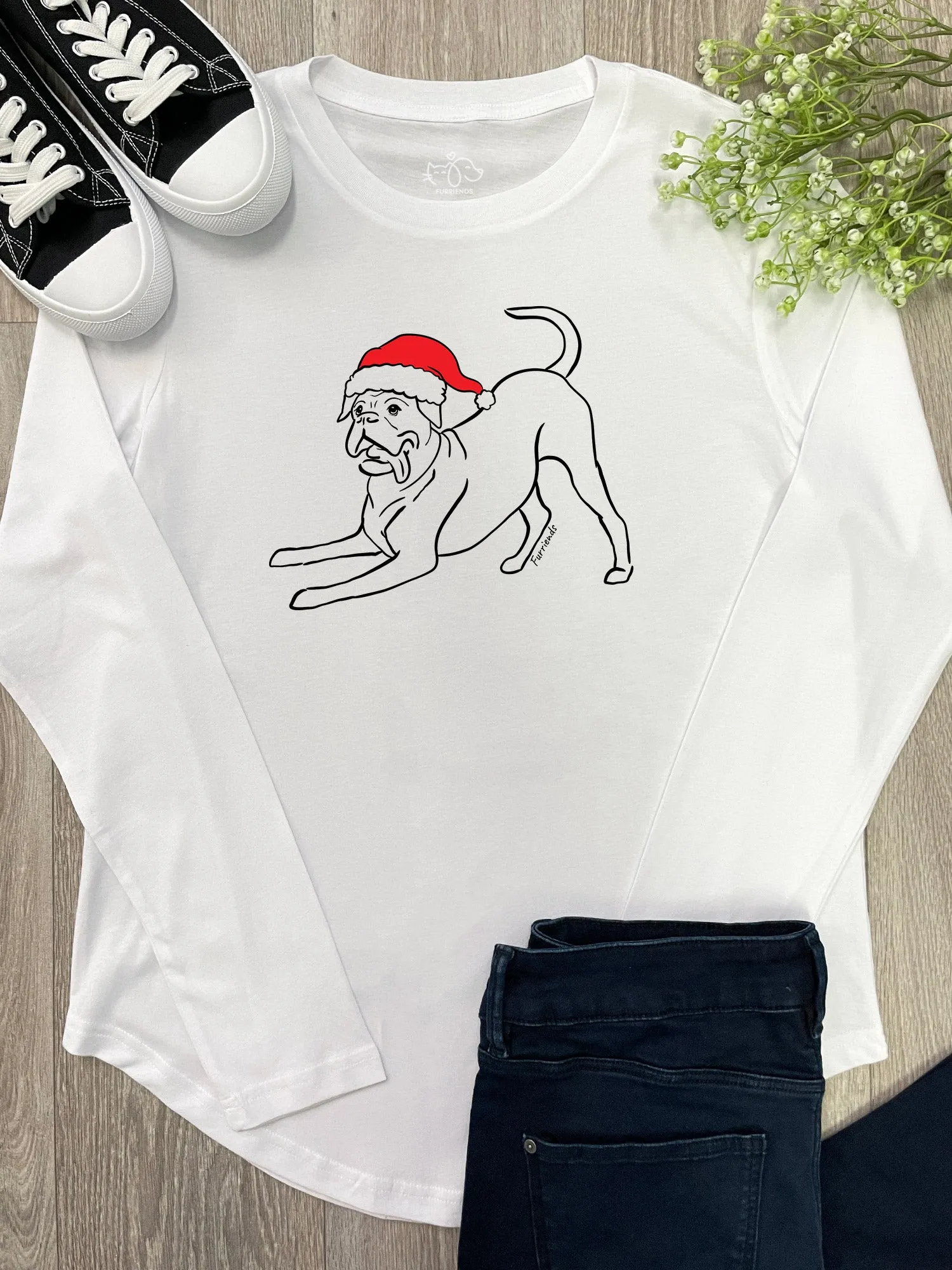 Boxer Christmas Edition Olivia Long Sleeve Tee