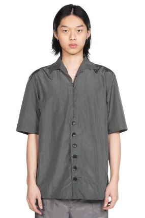 Button Zip Working Shirt Moon Mist