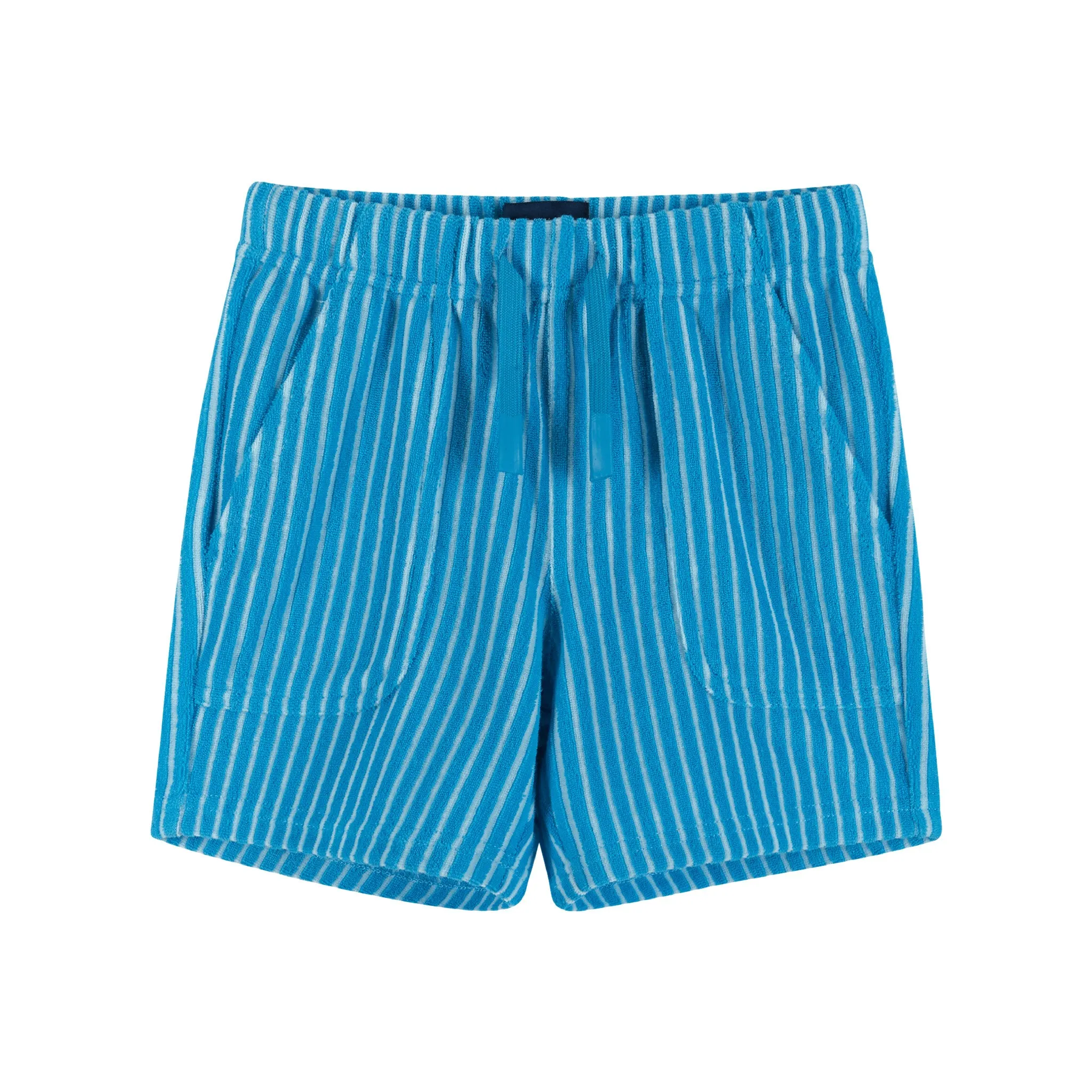 Cabana Set | Aqua French Terry Stripe