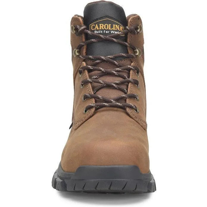 Carolina Men's Gruntz 6" ST Internal Metguard Work Boot -Brown- CA3594