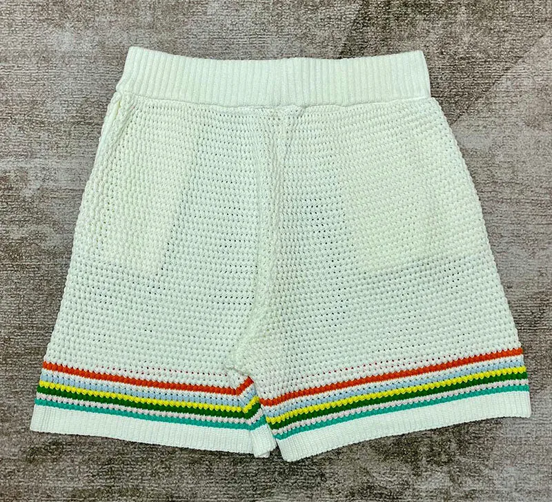 CASABLANCA Tennis Crochet  Short