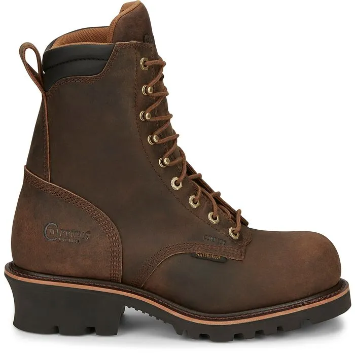 Chippewa Men's Valdor 8" Comp Toe WP 400G Ins Logger Work Boot - 73238