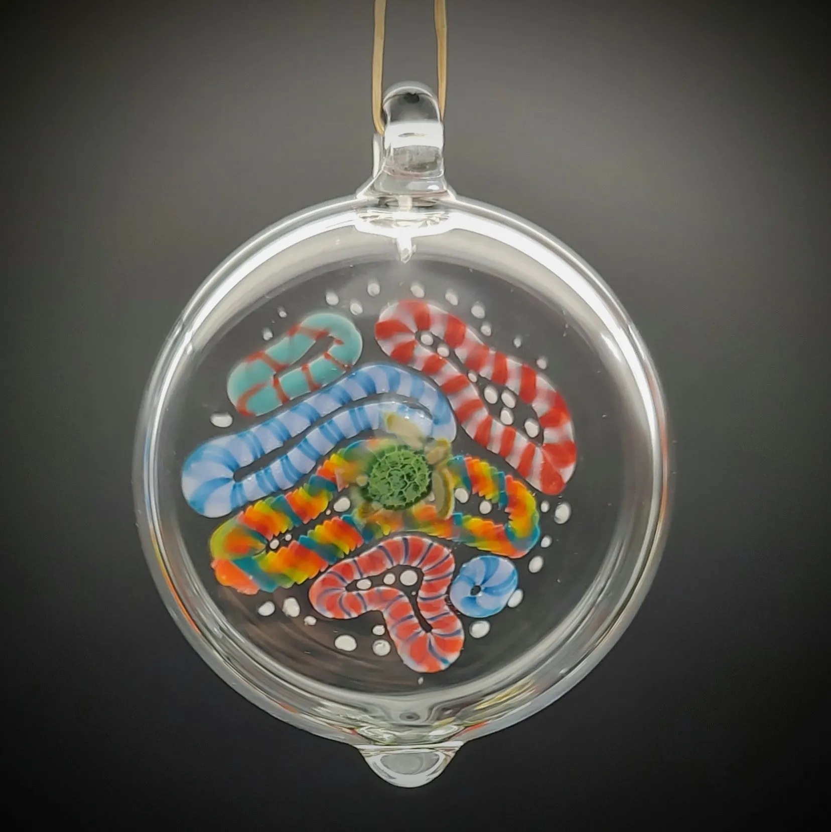 Christmas Seascape Ornament (Ready To Ship)