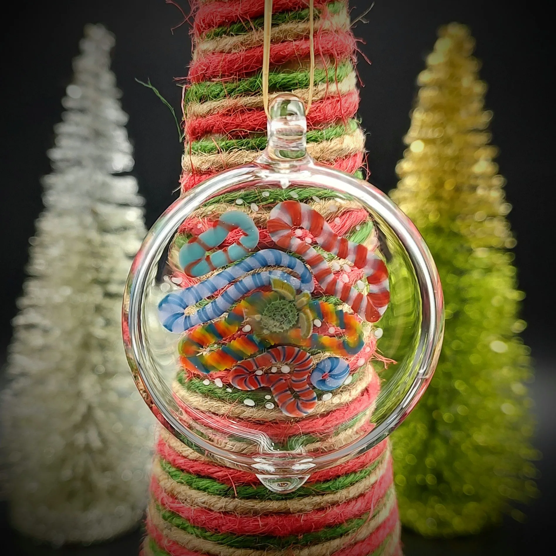 Christmas Seascape Ornament (Ready To Ship)