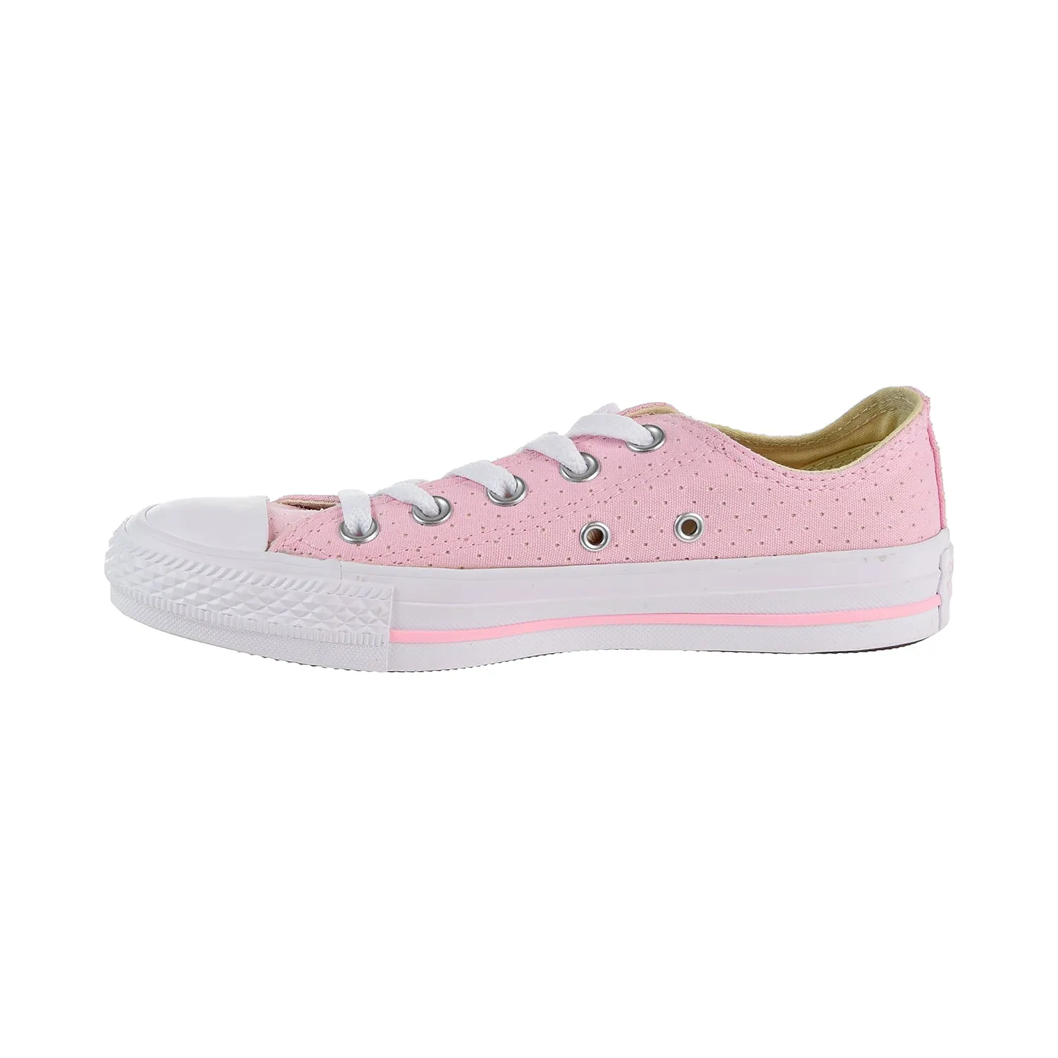 Converse Chuck Taylor All Star Ox Perforated Women's Shoes Cherry Blossom-White 560680c