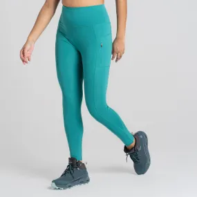 Craghopper Women's Kiwi Pro Leggings | Mystic Green