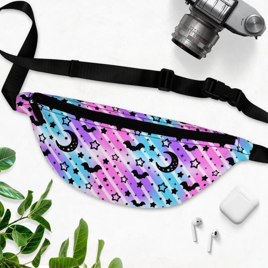 Creepy Cute Stripes Fanny Pack