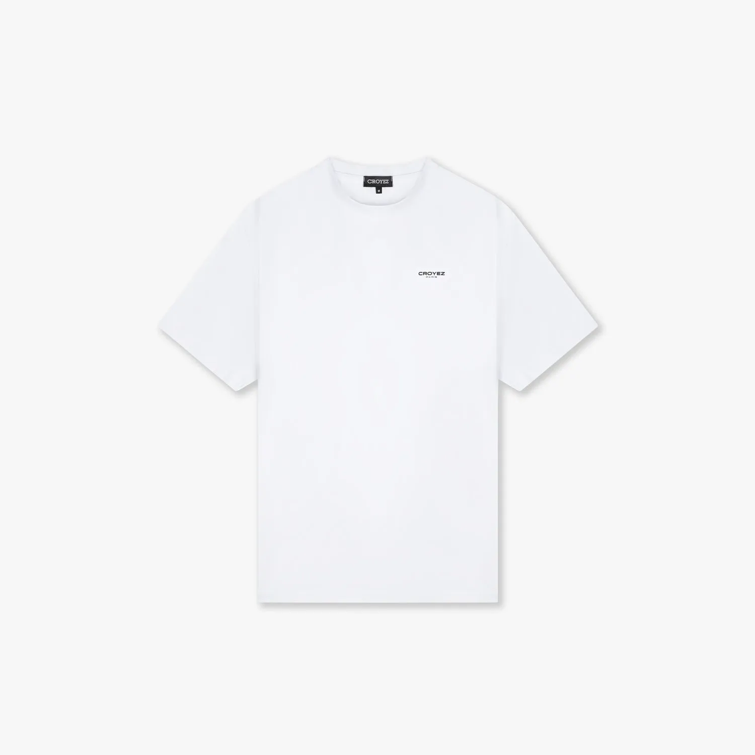 CROYEZ BASIC T-SHIRT - WHITE/BLACK