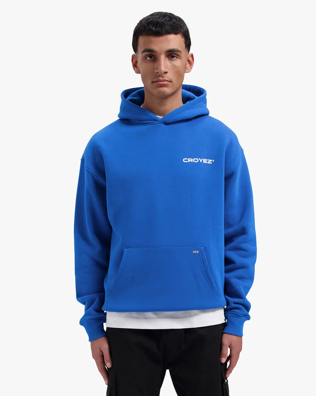 CROYEZ FAMILY OWNED BUSINESS HOODIE - ROYAL BLUE