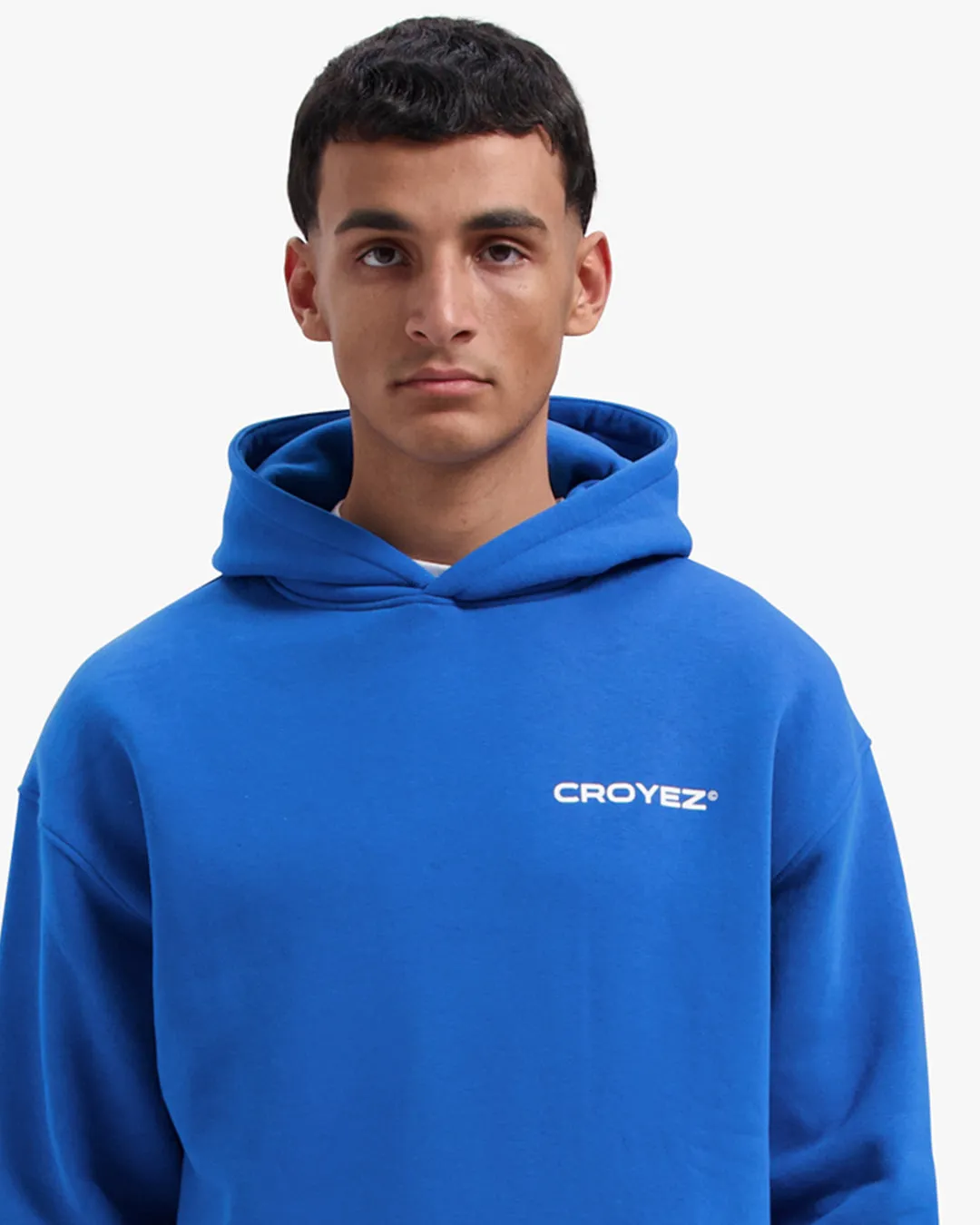 CROYEZ FAMILY OWNED BUSINESS HOODIE - ROYAL BLUE