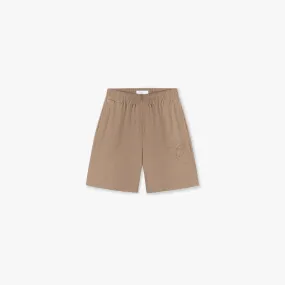 CROYEZ SEERSUCKER SHORTS - MUSHROOM