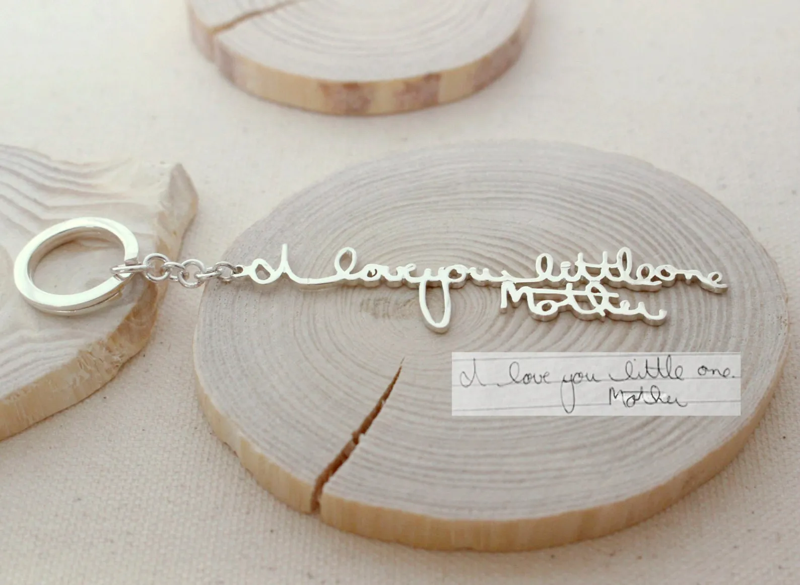 Custom Handwriting Keychain