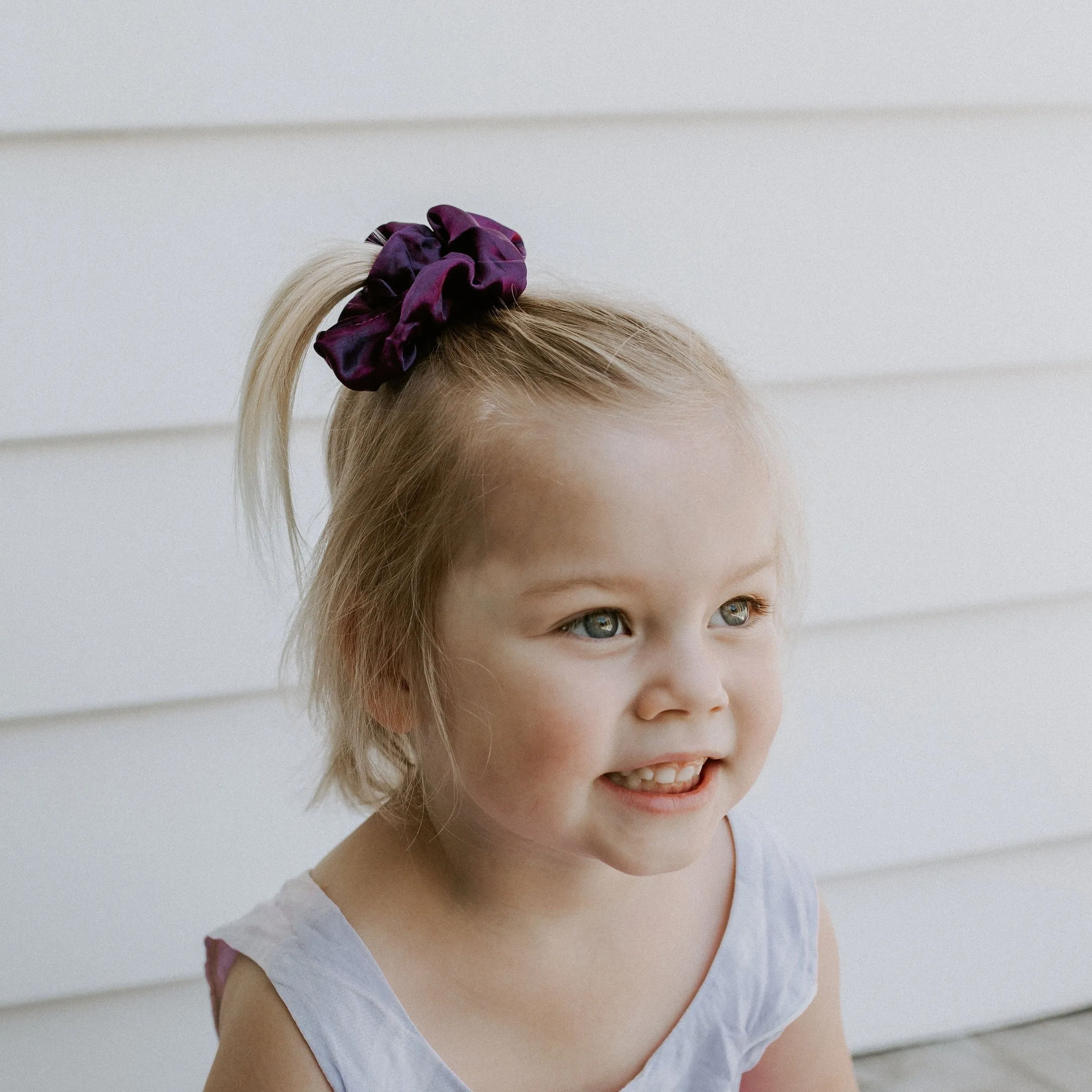 Dark Orchid Scrunchie