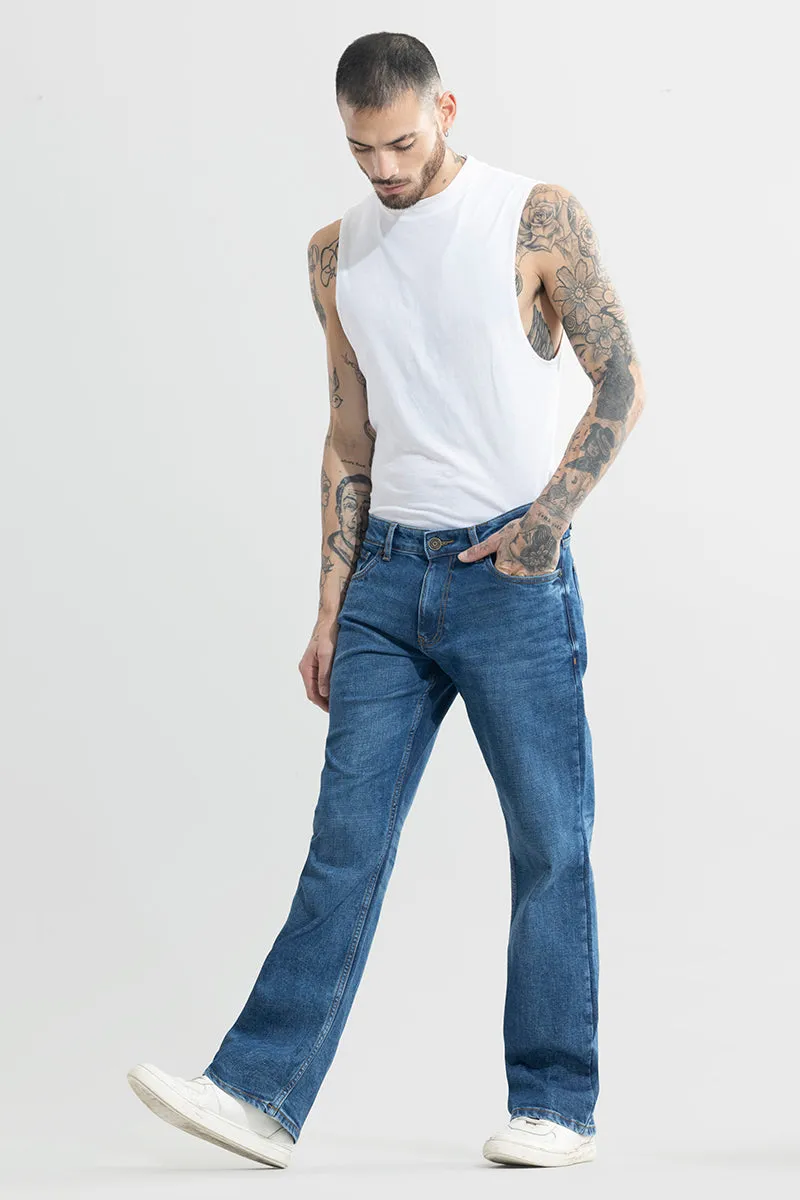 Dazzle Blue Bootcut Jeans