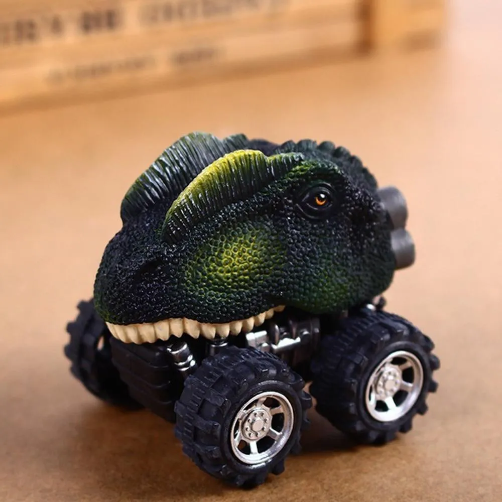 Dinosaur Toys Clockwork Pull Back  Dino Model Animal Vehicles Truck Hobby Educational Mini Kids Toys For Boys