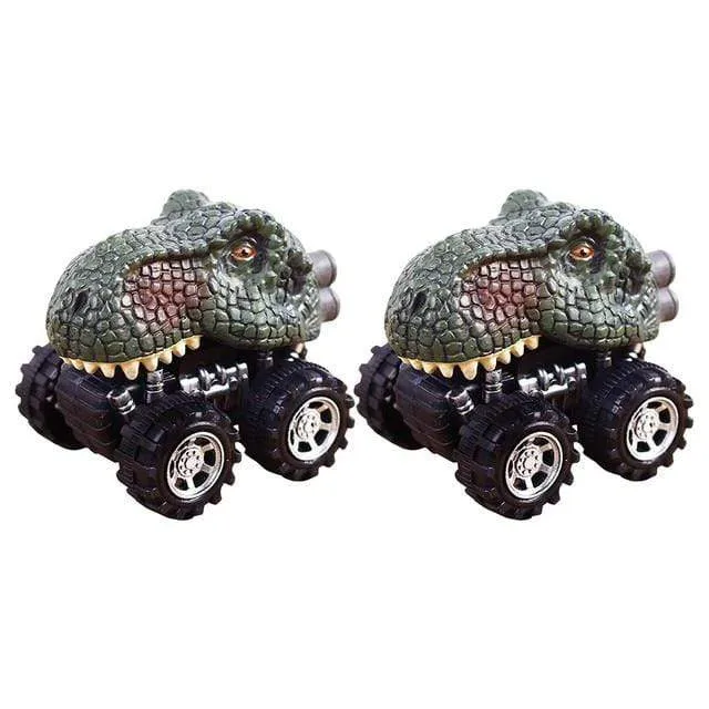 Dinosaur Toys Clockwork Pull Back  Dino Model Animal Vehicles Truck Hobby Educational Mini Kids Toys For Boys