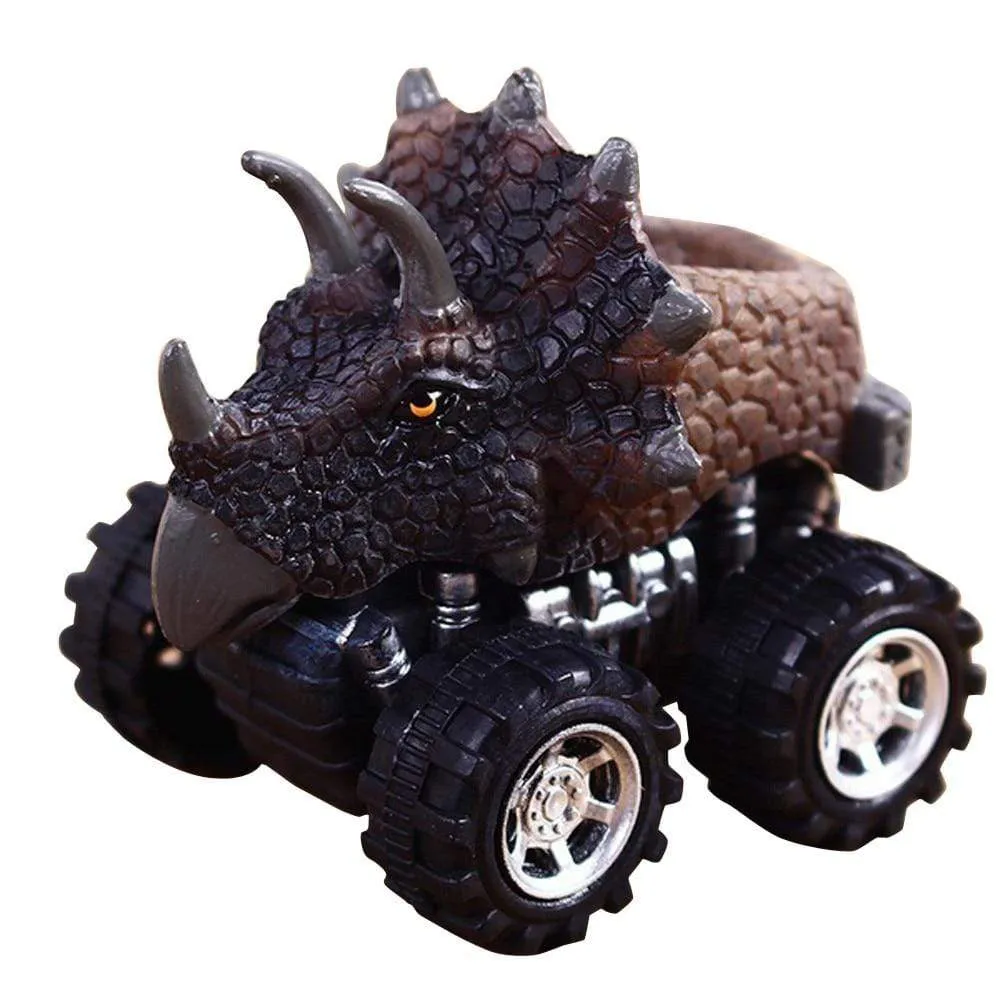 Dinosaur Toys Clockwork Pull Back  Dino Model Animal Vehicles Truck Hobby Educational Mini Kids Toys For Boys