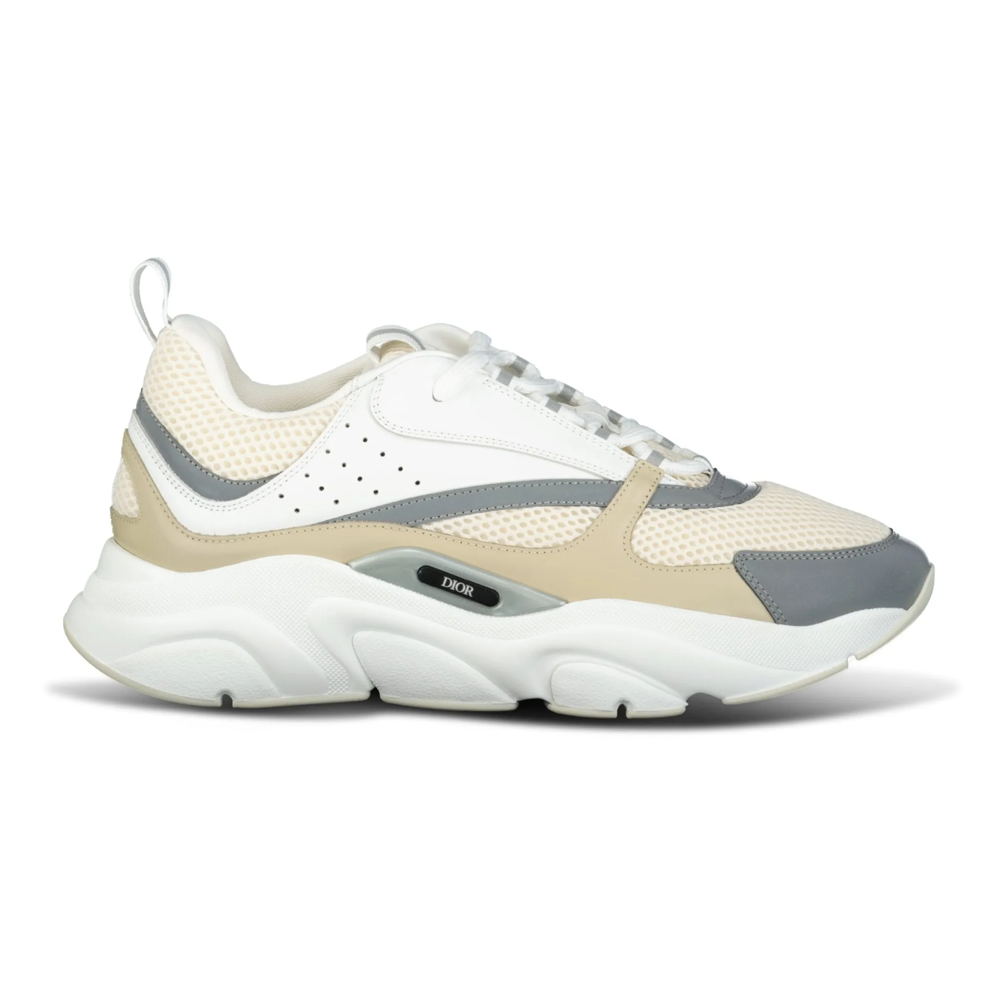 DIOR B22 MESH TRAINER BEIGE & WHITE